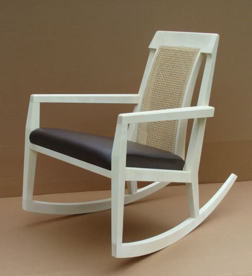 Bow-Back Rocker | Chairs by CraftsmansLife: Donald DiMauro Woodwork & Design