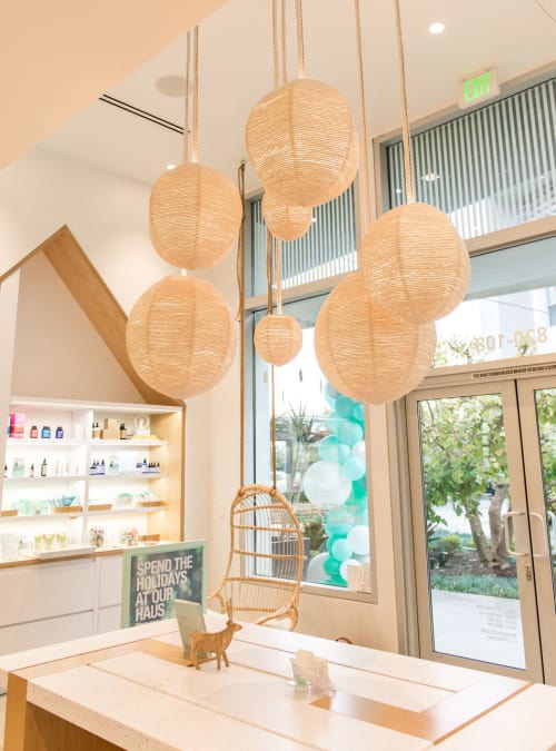 Round Rope Lighting by Cuff Studio seen at Face Haus South Bay, El Segundo Wescover
