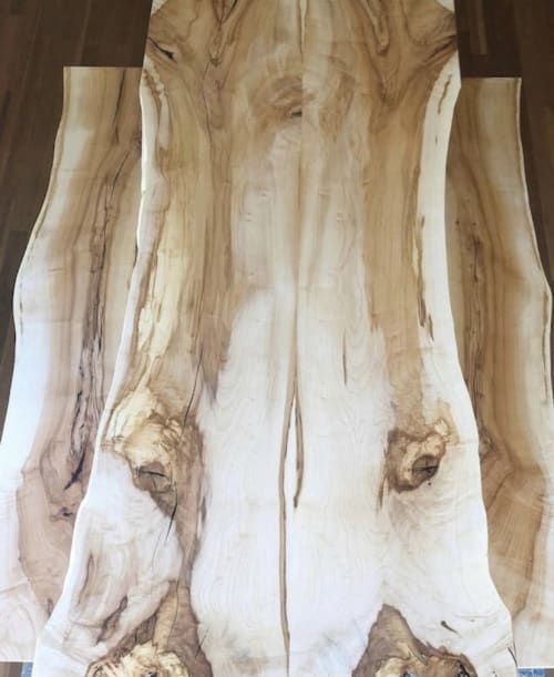 The Smith | Live Edge Dining Table | Tables by TRH Furniture