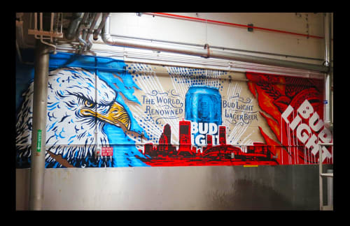 The Anheuser-Busch mural series | Murals by Works of Stark Murals and Design
