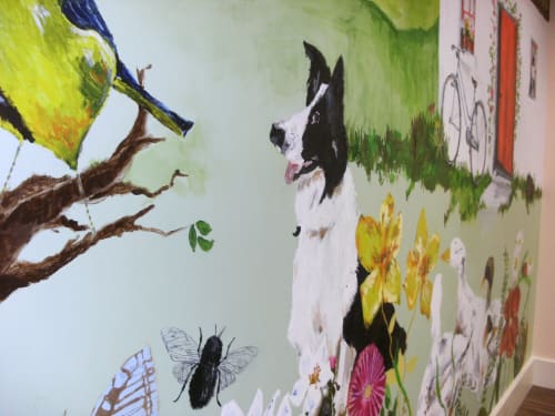 Sensory Room composition | Murals by Harriet Browne | Esker Lodge Nursing Home in Cavan