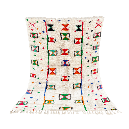 Amazing Azilal rug Moroccan handmade berber rug | Area Rug in Rugs by Benicarpets