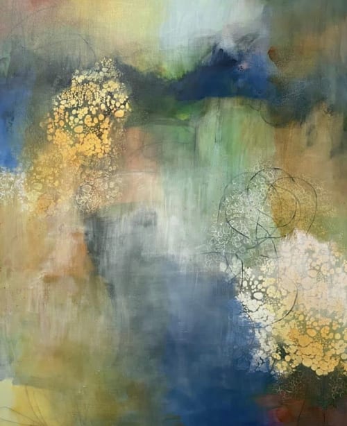 miles to go 1 | Oil And Acrylic Painting in Paintings by Juanita Bellavance
