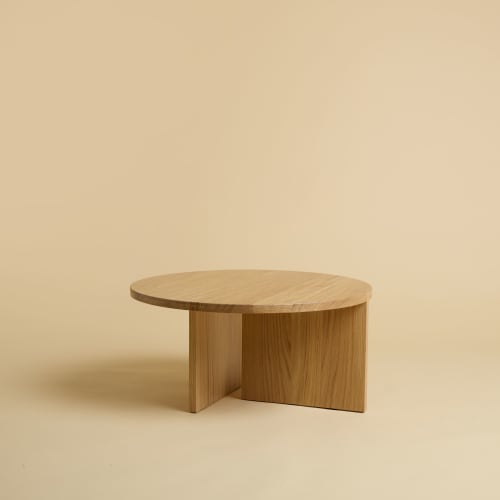 Solid Oak Coffee Table - MINAMI by Lebanto | Tables by Lebanto