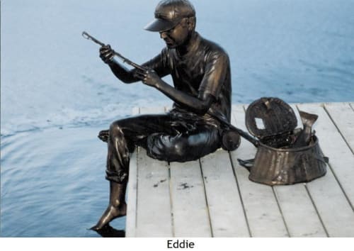 Eddie | Public Sculptures by Don Begg / Studio West Bronze Foundry & Art Gallery