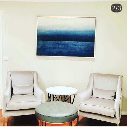 Commissioned Encaustic painting | Paintings by Tricia Trinder Art