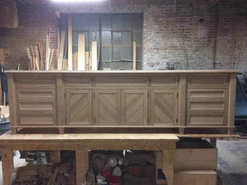 Console for a Private Residence | Furniture by Jon Richey Woodworking