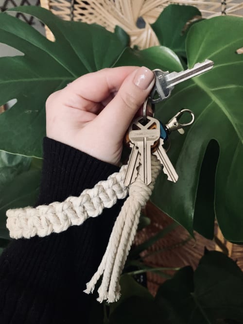 Macrame Keychain By Bee S Booth Seen At United States Wescover
