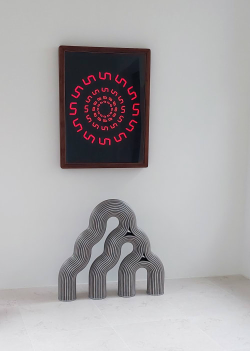 "TIMEWARP"  continuously changing wall-mounted artwork. | Digital Art in Art & Wall Decor by JAN PAUL