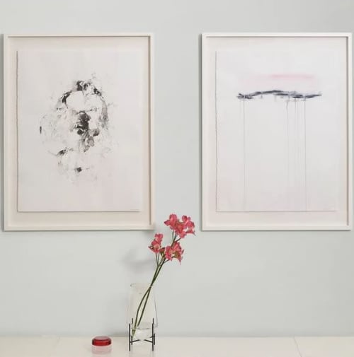 IIWAIB 12 d and TDOTA 01 a | Paintings by Lisa Ochowycz | espace d. in Vancouver