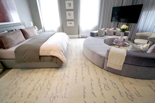 Financial District-Master Bedroom | Rugs by Lucy Tupu Studio