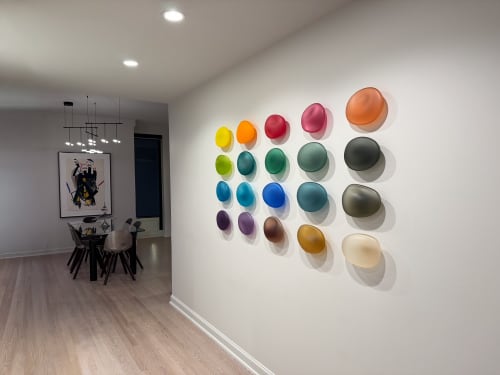 Sweet Order | Glasswork in Wall Treatments by Jeffries Glass