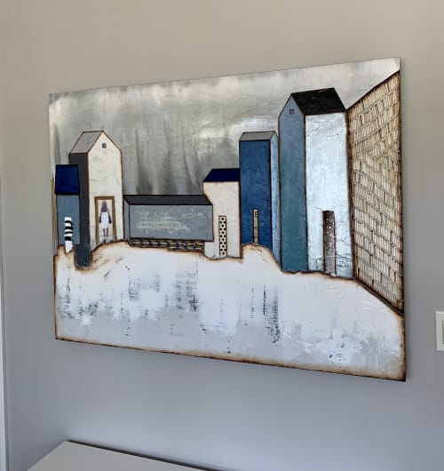 Monumental Moments | Mixed Media by Laura Van Horne Art
