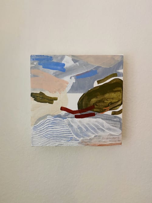 “Koi pond” original canvas piece | Oil And Acrylic Painting in Paintings by Quinn Dimitroff
