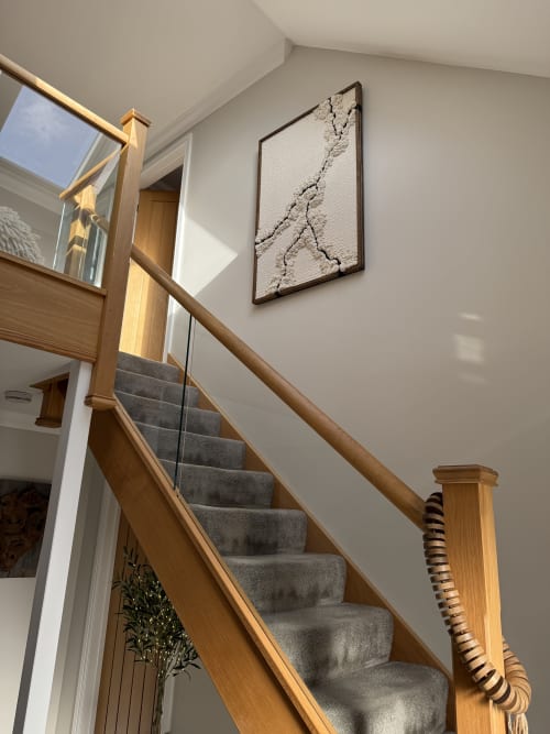 Woven wall art frame (Gorge 012) | Wall Hangings by Elle Collins