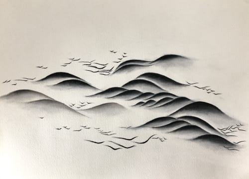 Those days of wonder #9 | Drawing in Paintings by Francesca Borgo