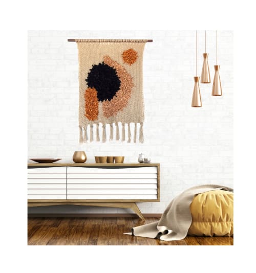 Tan Tones | Macrame Wall Hanging in Wall Hangings by Creating Knots by Mandy Chapman