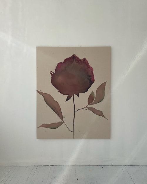 Dusk Bloom Painting | Paintings by Sarah Nicole