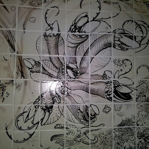 tidal pool tiles | Tiles by Paul Santoleri