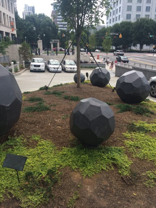 Juniper Berries | Public Sculptures by Mark Americo Wentz | Hyatt Centric Midtown Atlanta in Atlanta