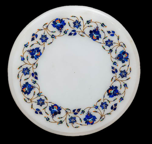 white marble table, coffee table, end table, tabletop | Tables by Innovative Home Decors
