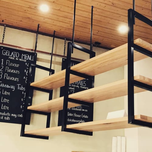 Shelving | Furniture by OZTABLES | Dolce House Gelato in McKinnon
