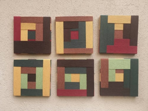 Tesxtil Wall Art Panels for Home Decor | Decorative Frame in Decorative Objects by Sarmal Design