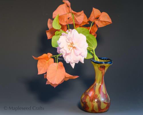 Melted in the Flames | Vases & Vessels by Mapleseed Crafts