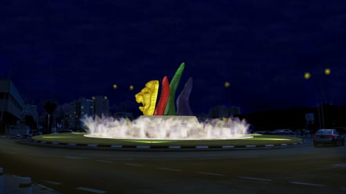 Ashdod Lion | Public Sculptures by Rafail Georgiev - Raffò