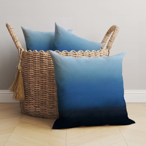 By the Sea Pillow Cover "Nautical Collection" | Pillows by MELISSA RENEE fieryfordeepblue  Art & Design