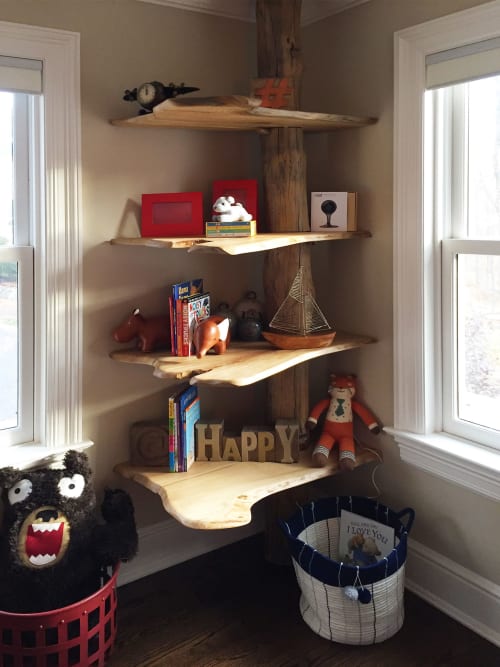 Tree book shelf | Shelving in Storage by Abodeacious