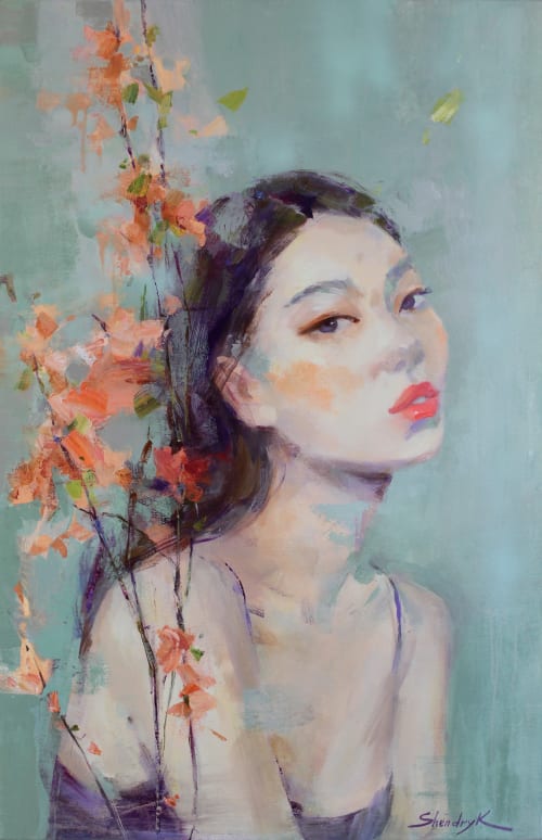 Blooming Within | Paintings by Tetiana Shendryk