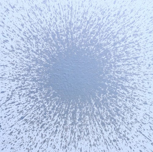 Silver star | Oil And Acrylic Painting in Paintings by Isabelle Pelletane