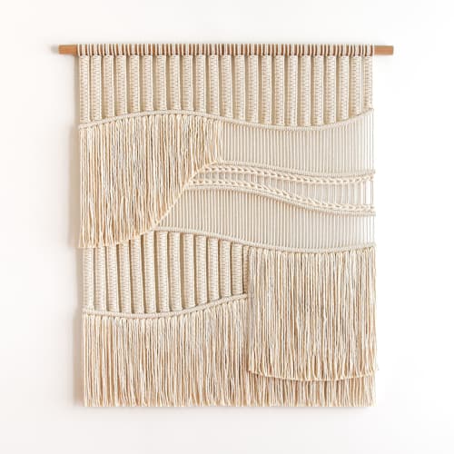 Flow - natural | Wall Hangings by Tamar Samplonius