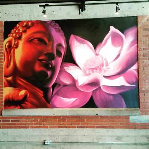 Commission Painting | Paintings by SRIL ART | Hidden Lotus Tattoo and Art Gallery in Salt Lake City