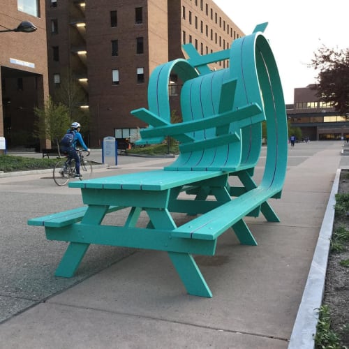 Michael Beitz | Public Sculptures by Michael Beitz | University at Buffalo in Buffalo