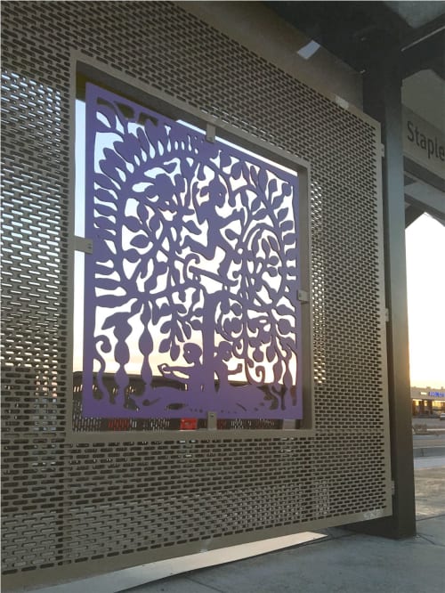 Flora, Fauna, Humana | Public Sculptures by John Randall Nelson | Main St & Stapley Dr in Mesa