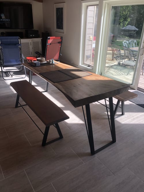 Palm wood dining table | Tables by Breclaimed