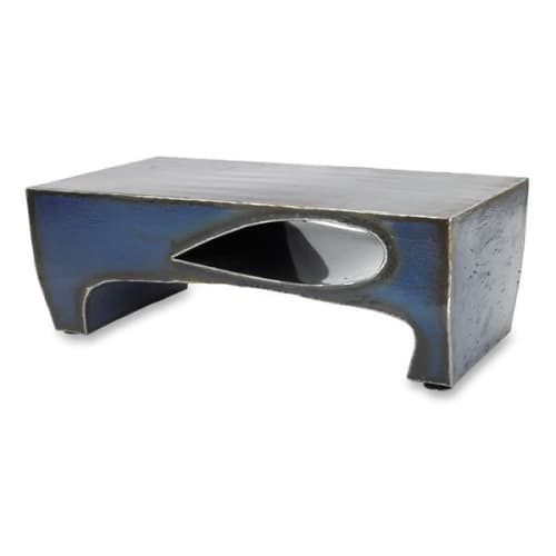 Blue Drop Coffee Table | Tables by Gatski Metal