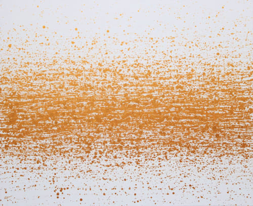 Gold Flow | Paintings by Isabelle Pelletane