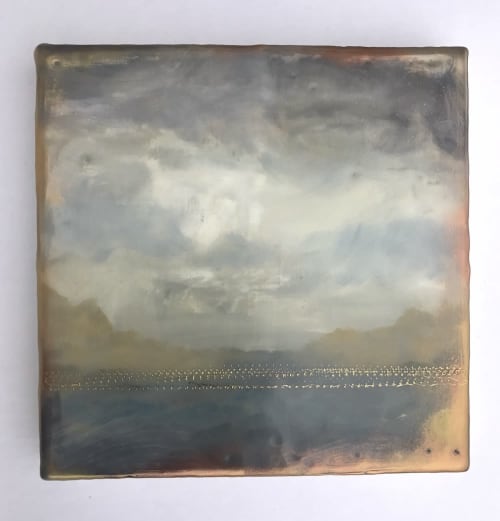 Painting | Oil And Acrylic Painting in Paintings by Shari Lyon Fine Art | Private Residence, Salt Lake City in Salt Lake City