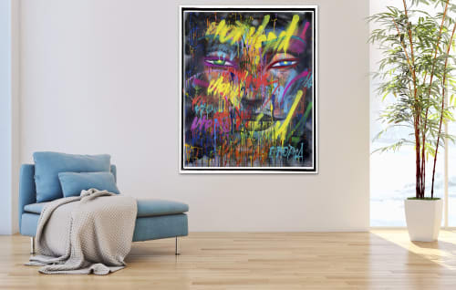 Vandal Girl | Paintings by Utopia artist