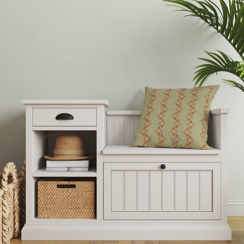 Sage Green Terracotta Pillow Cover | Rustic Boho Design | Pillows by SewLaCo