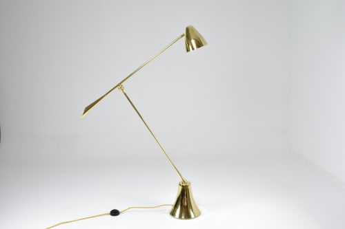 IRIS POD Floor Lamp : Unique Brass Floor Lamp