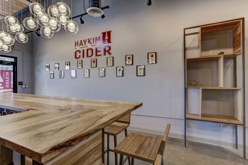Bar Top | Furniture by Fin Art Co | Haykin Family Cider in Aurora