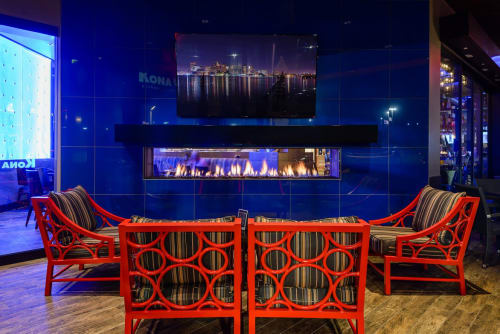 Tenore 240 Gas Fireplace | Fireplaces by European Home | Kona Grill in Minnetonka