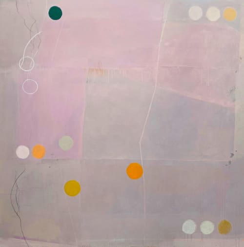 Dancing Through Space & Time SOLD | Oil And Acrylic Painting in Paintings by Ele Pack