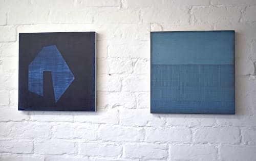 Paintings: Disguise I and Resonance V | Paintings by Susan Laughton Artist | &Gallery in Edinburgh