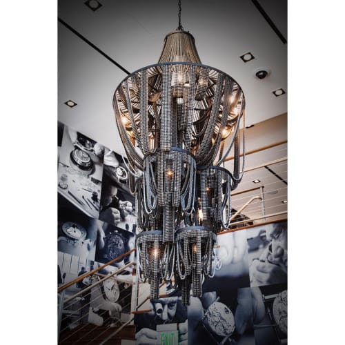 Connect series #27 (CS27) | Chandeliers by Facaro Studio | F. P.Journe Boutique Los Angeles in West Hollywood