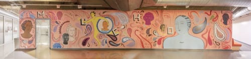 CUÍDATE MUCHO | Murals by Sofia Enriquez | Otis College of Art and Design in Los Angeles